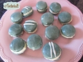 Macarons mit weißer Schokoladenganache